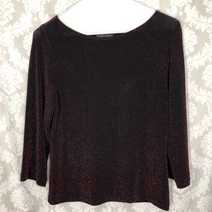 XSCAPE Shimmer Top M